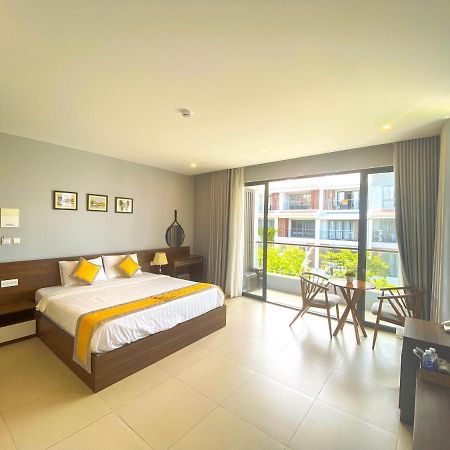 The Rainbow Hotel Duong Dong Exterior foto