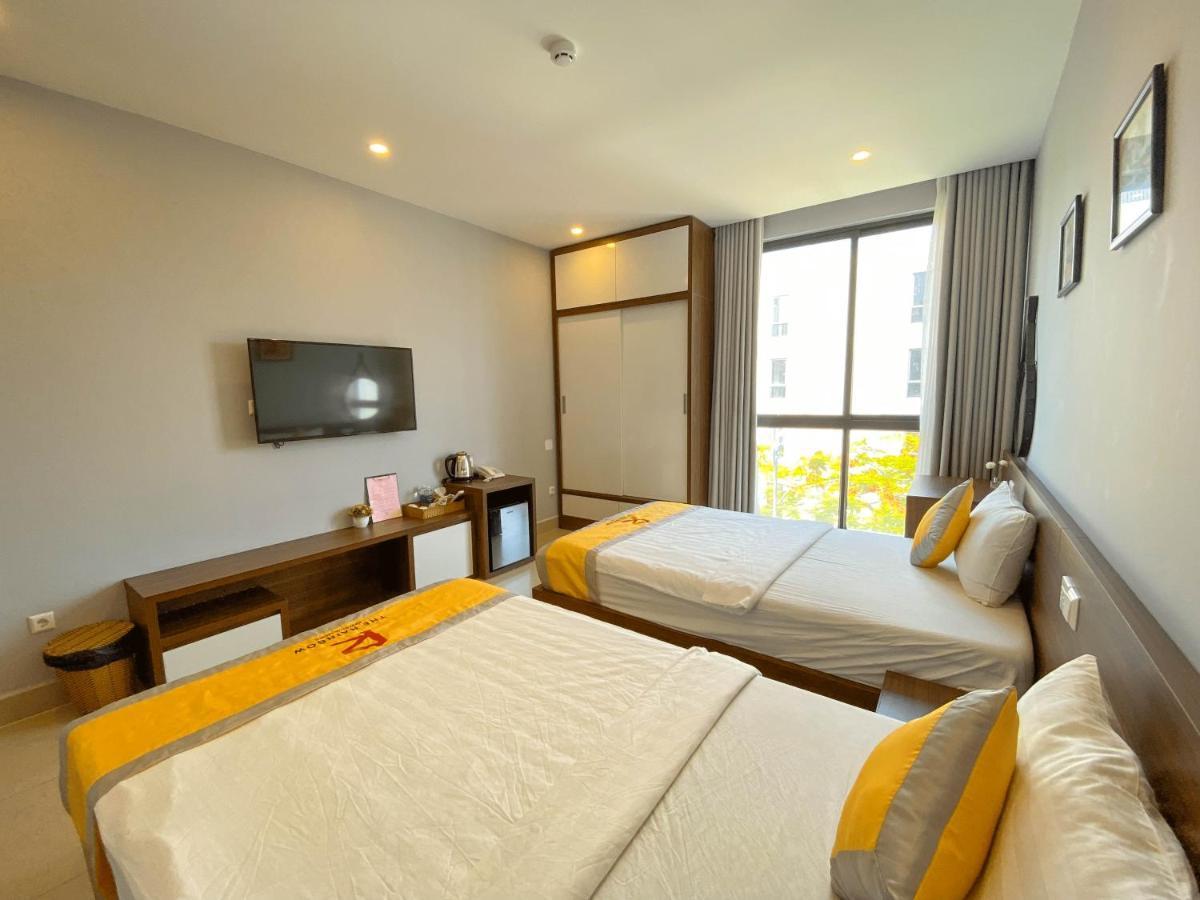 The Rainbow Hotel Duong Dong Exterior foto