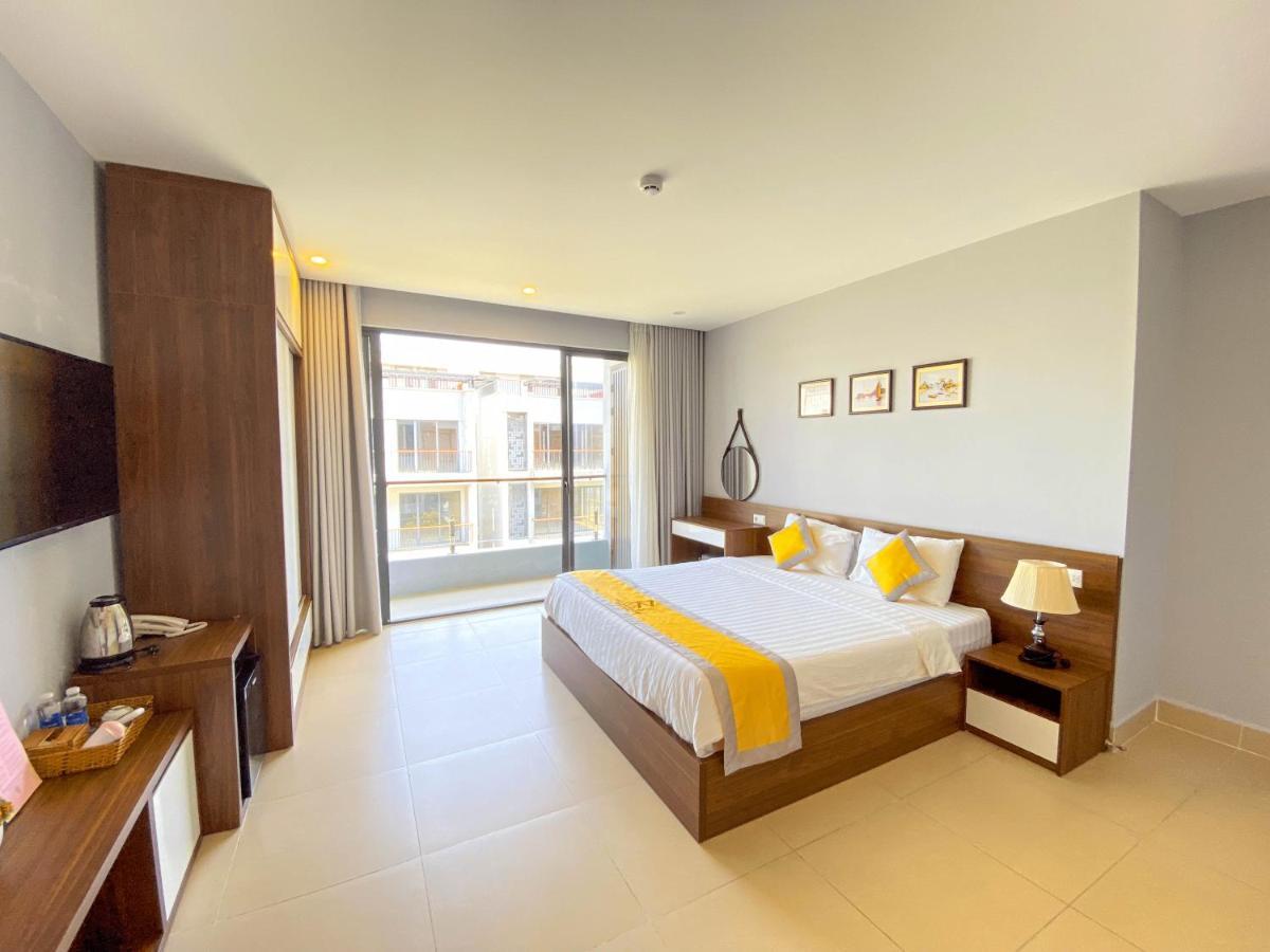 The Rainbow Hotel Duong Dong Exterior foto