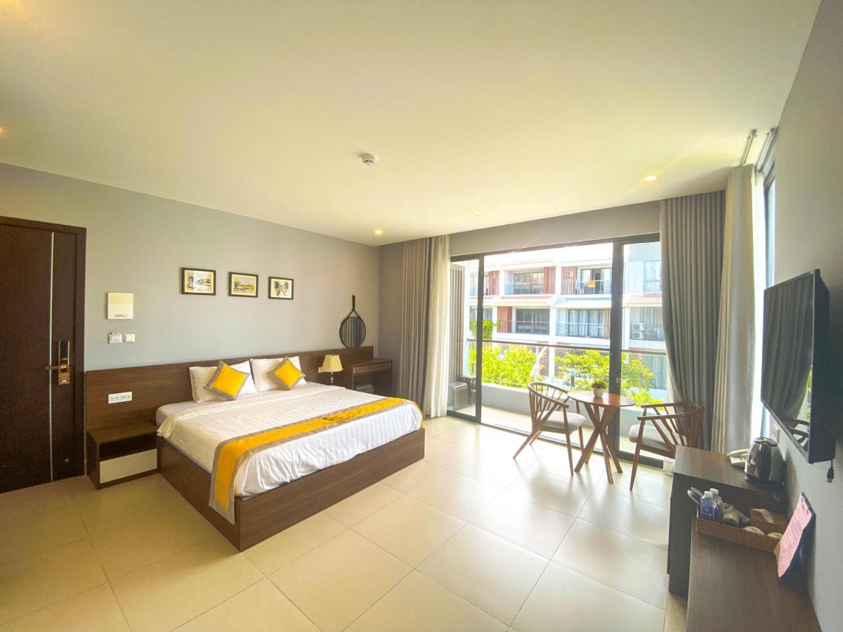 The Rainbow Hotel Duong Dong Exterior foto